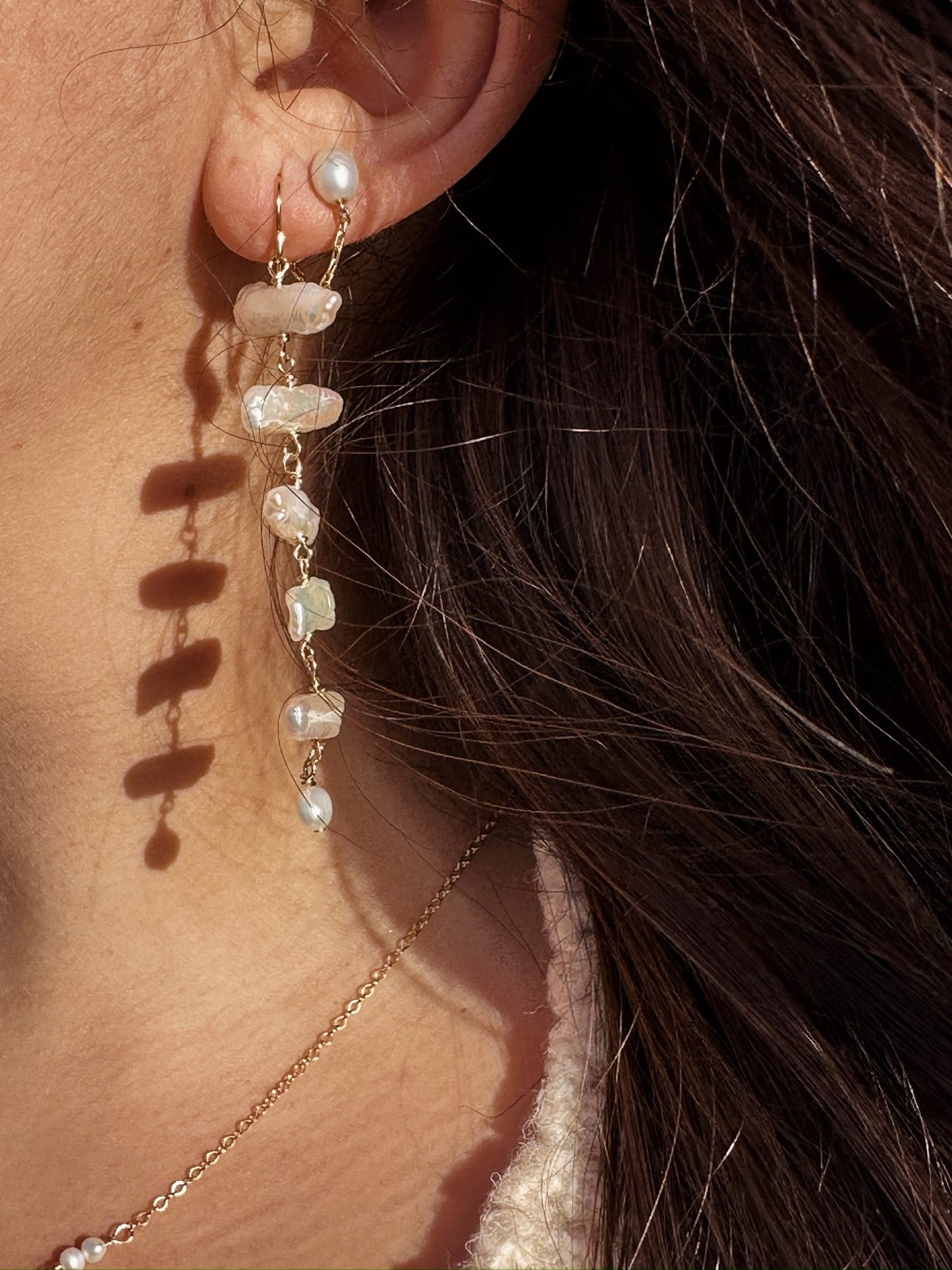 Fishbone Earrings