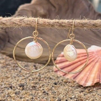 Pearl Core Hoops