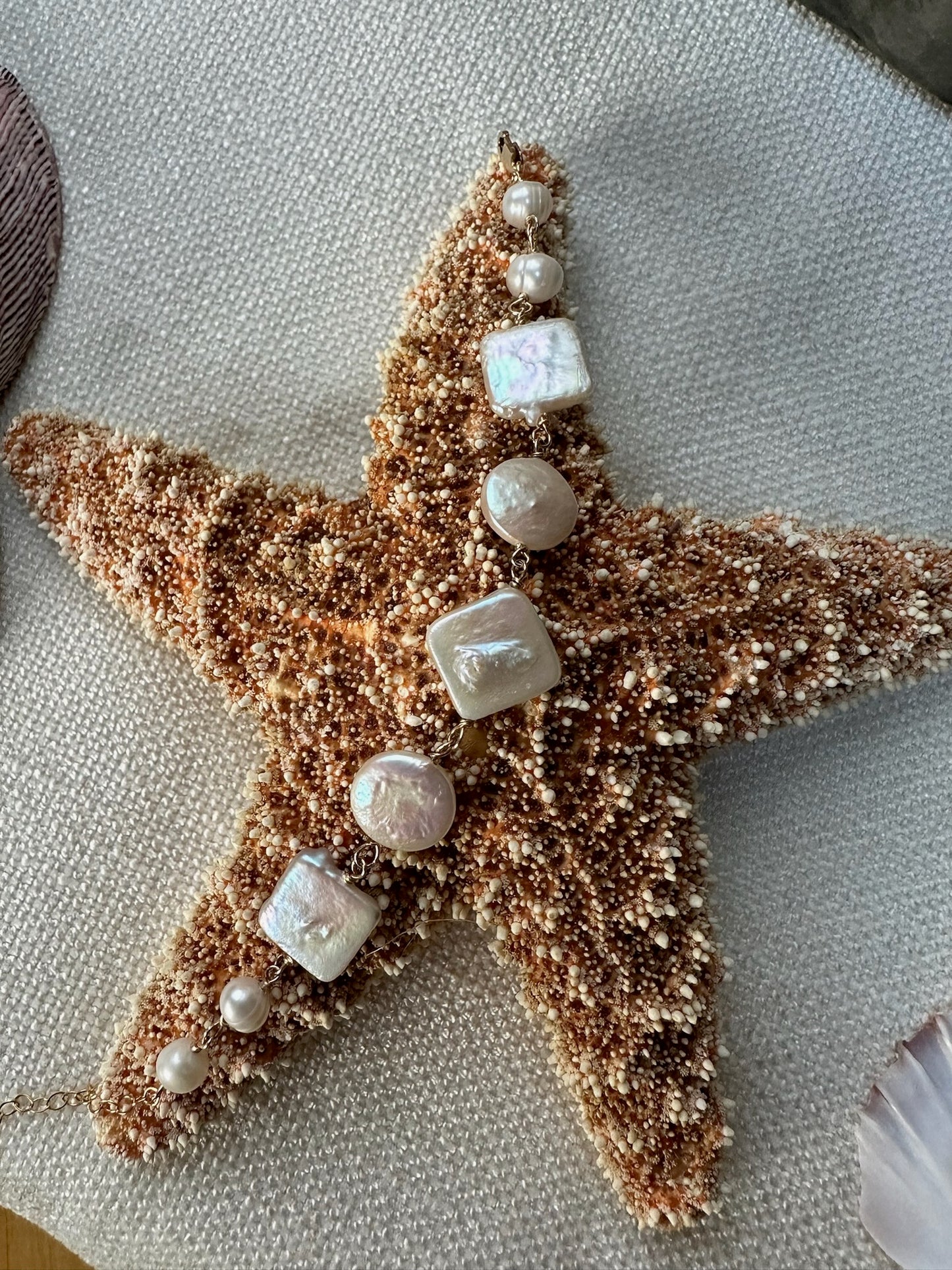 Shaped Up Pearl Bracelet