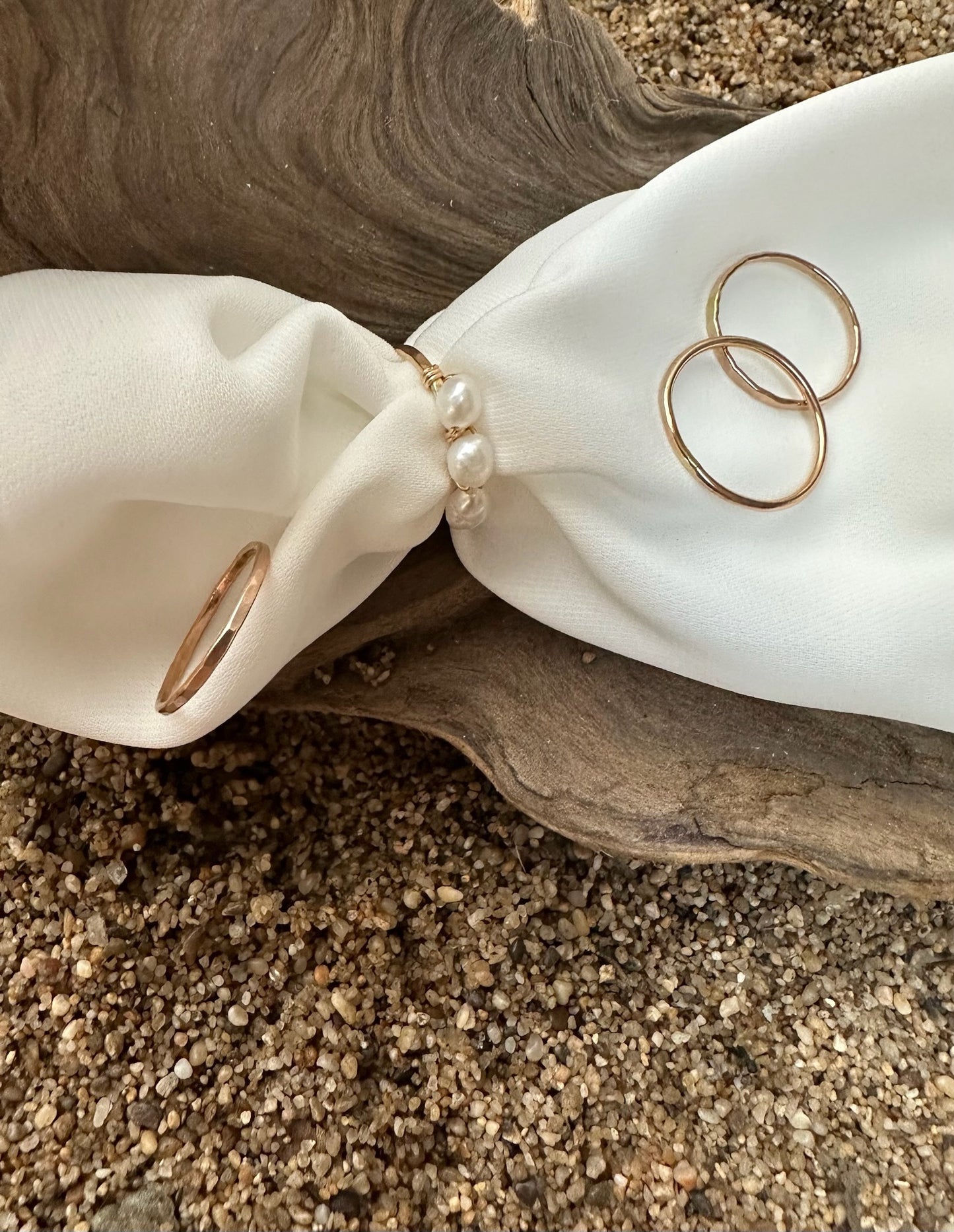 Three Pearl Ring