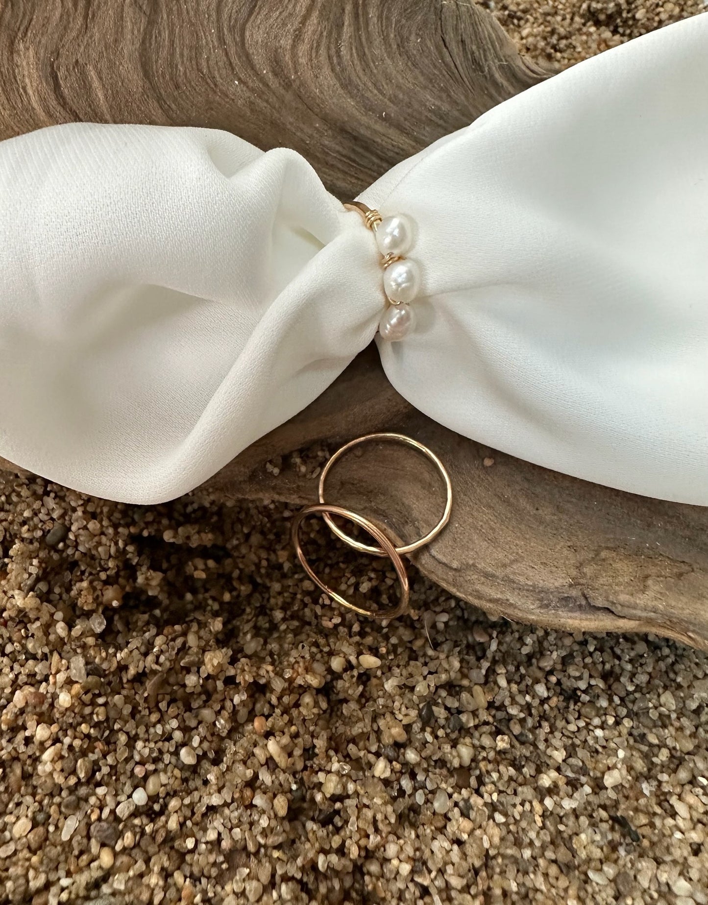 Three Pearl Ring