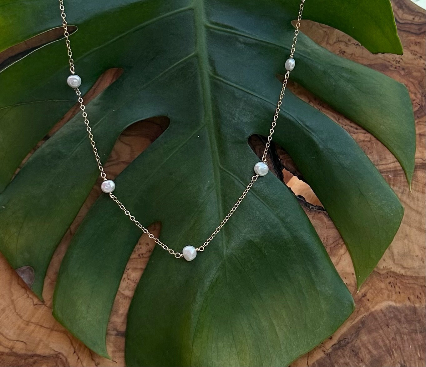 Wrapped In Pearls Necklace